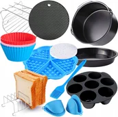 Akcesoria i części AGD - ZESTAW AKCESORIÓW DO FRYTOWNICY 20+100SZT 7" /18CM/ - miniaturka - grafika 1