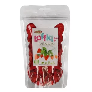 Alegia Loffki - Truskawka Liofilizowana 20G - Karma dla gryzoni - miniaturka - grafika 1