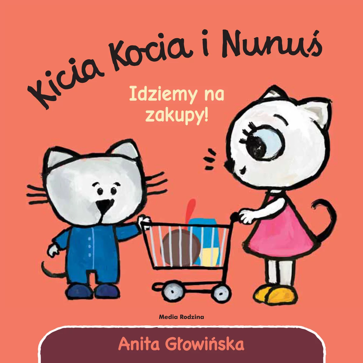 Media Rodzina Kicia Kocia i Nunuś. Idziemy na zakupy! LIT-41459