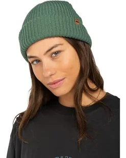 Billabong Czapka damska Alta Rib Green One Size - Czapki damskie - miniaturka - grafika 1