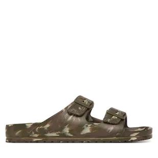 Klapki Quiksilver Embark AQYL101380 Zielony - Klapki i japonki męskie - miniaturka - grafika 1