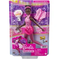 Lalki dla dziewczynek - Mattel Lalka Barbie Łyżwiarka HCN31 - miniaturka - grafika 1
