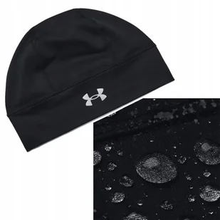 Czapka męska Under Armour Storm Launch Beanie 1380001 Czarna r. UNIWERSALNY - Czapki męskie - miniaturka - grafika 1