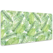 Podkładki na biurko - Mata ochronna na biurko Roślinny motyw 100x50 cm - miniaturka - grafika 1