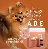 Suplementy i witaminy dla psów - Easy. Olej konopny dla psów i kotów Protect do 20kg - miniaturka - grafika 1