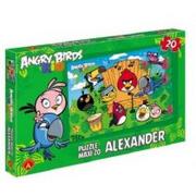 Puzzle - Alex Nieprzypisany 20 MAXI NA SCENIE ANGRY BIRDS RIO-ALEXANDER ALEX0335 - miniaturka - grafika 1