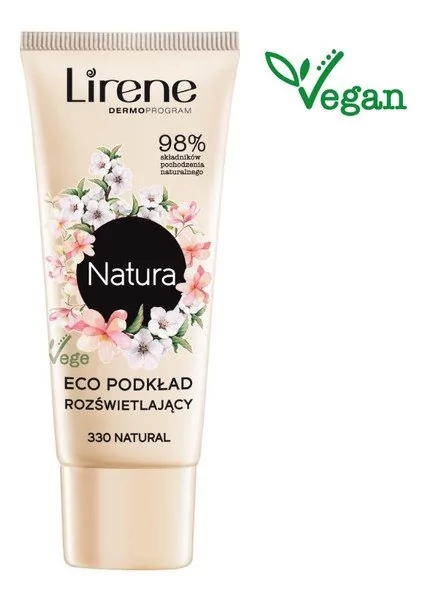 Natura Lirene Podkład Rozświetlający Eco 330, 30g