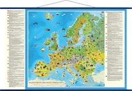 Atlasy i mapy - Europa Młodego Odkrywcy MIDI mapa ścienna dla dzieci ArtGlob - miniaturka - grafika 1