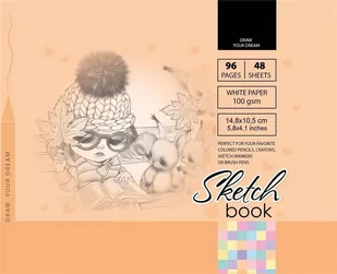 Szkicownik 148x105/96K 100g TW FRESH Nowa - Przybory szkolne - miniaturka - grafika 2