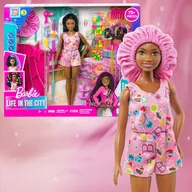 Lalki dla dziewczynek - Zestaw Barbie Do Stylizacji Włosów + Laleczka - miniaturka - grafika 1