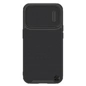 Etui i futerały do telefonów - Nillkin Textured S Magnetic Case etui iPhone 14 Pro pokrowiec MagSafe z osłoną na aparat czarny - miniaturka - grafika 1