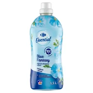 Środki do prania - Carrefour Essential Blue Fantasy Płyn do płukania tkanin 1,5 l (50 prań) - miniaturka - grafika 1