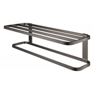 Półki łazienkowe - GROHE 41066A00 Selection Półka z wieszakiem na ręczniki - miniaturka - grafika 1