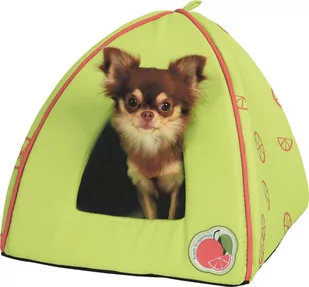 Trixie Legowisko-jaskinia Fresh Fruits 40 × 38 × 40 cm jasnozielone TX-36357 - Legowiska dla psów - miniaturka - grafika 1