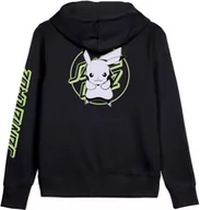 Bluzy damskie - bluza damska SANTA CRUZ POKEMON PIKACHU DOT HOOD Black - miniaturka - grafika 1