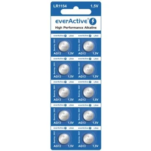 EverActive Pozostali bateria x10 szt. alkaliczna mini G13 LR1154 LR44 - Baterie i akcesoria - miniaturka - grafika 1