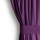 Zasłony - Zasłona RESTILO Velvet, śliwkowa, 140x270 cm - miniaturka - grafika 1