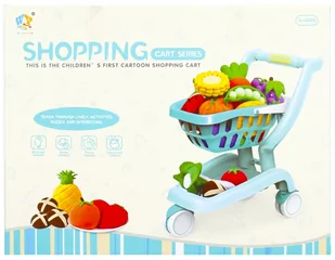Wózek Supermarket z akcesoriami 482937 Mega Creative - Zabawy w naśladowanie dorosłych - miniaturka - grafika 1