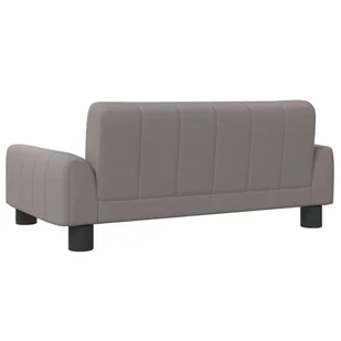 Sofa dla dzieci, kolor taupe, 70x45x30 cm, obita tkaniną Lumarko! - Sofy i kanapy - miniaturka - grafika 6