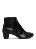 Botki damskie - ECCO Botki Sculptured 45 23048301001 Czarny - miniaturka - grafika 1