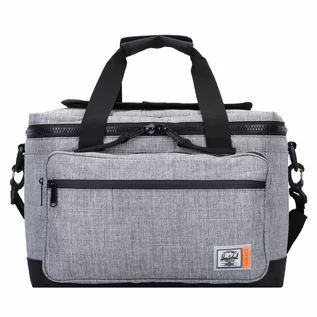 Torby podróżne - Herschel Pop Quiz Cooler Bag 41 cm raven crosshatch - grafika 1