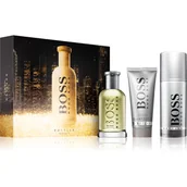 Zestawy perfum męskich - Hugo Boss Zestaw prezentowy: Bottled EDT Woda Toaletowa + Dezodorant + Żel pod prysznic - miniaturka - grafika 1