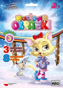Niko Piaskowe obrazki Pakiet 3 - Zabawki kreatywne - miniaturka - grafika 1