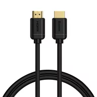 Kable - Baseus High Definition | Kabel przewód HDMI - HDMI 2.0 4K60Hz FULL HD 18Gbps HDR 2m CAKGQ-B01 - miniaturka - grafika 1