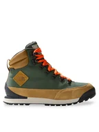 Buty trekkingowe męskie - The North Face Trekkingi M Back-To-Berkeley Iv Textile Wp NF0A8177OIK1 Zielony - miniaturka - grafika 1