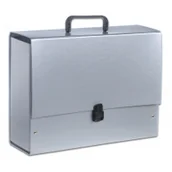 Teczki i skoroszyty - Penmate Tadeo Trading Teczka z rączką B4 Jumbo - srebrna AA527TT - miniaturka - grafika 1