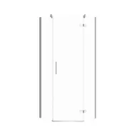 Kabiny prysznicowe - Kabina prysznicowa Cersanit Jota 80X80X195 pięciokątna transparentne chrom transparentne S160-009 - miniaturka - grafika 1