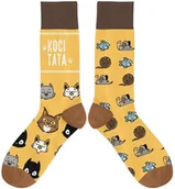 Skarpety termoaktywne - Skarpetki - Koci tata rozm. 42/46 - miniaturka - grafika 1