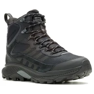 Buty trekkingowe męskie - Męskie buty turystyczne Merrell Speed Strike 2 Thermo Mid Wp Rozmiar butów (UE): 45 / Kolor: czarny - miniaturka - grafika 1