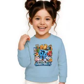 Bluzy dla dziewczynek - BLUZA DZIECIĘCA 67 SIX SEVEN VIRAL BRAINROT 146-152 DLA CHŁOPCA DZIEWCZYNKI - miniaturka - grafika 1