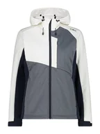 Kurtki i kamizelki sportowe damskie - CMP Kurtka funkcyjna w kolorze szaro-kremowym - miniaturka - grafika 1