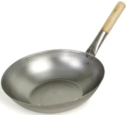 Wok płaski 33cm - Woki - miniaturka - grafika 1