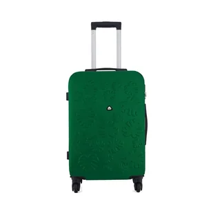 Walizka średnia Semi Line T5622-4 Zielony - Walizki - miniaturka - grafika 1