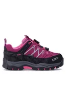 Buty trekkingowe dziecięce - CMP Trekkingi Kids Rigel Mid Trekking Shoe Wp 3Q13244 Różowy - miniaturka - grafika 1