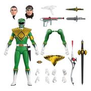 Figurki dla dzieci - Figurka Mighty Morphin Power Rangers Ultimates - Green Ranger - miniaturka - grafika 1