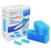 Inne akcesoria do pielęgnacji dzieci - HelpMedi Filtry wymienne Dino Rino HelpMedi, do aspiratora | NN-ADU-CIW2-001 - miniaturka - grafika 1