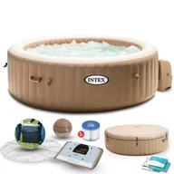 Baseny ogrodowe - JACUZZI dmuchane 196 cm 4 osoby Spa INTEX w 24H! - miniaturka - grafika 1