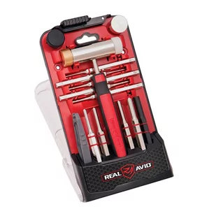 Real Avid - Zestaw narzędzi Accu-Punch Hammer & Roll Pin Punch Set - AVHPS-RP - Konserwacja broni - miniaturka - grafika 2