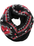 Apaszki i szaliki damskie - Buff Szal-koło w kolorze czarnym - (D)47 x (S)40 cm - miniaturka - grafika 1