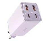 Ładowarki do telefonów - Baseus Ładowarka sieciowa GaN6 Pro 100W (fioletowy) - miniaturka - grafika 1