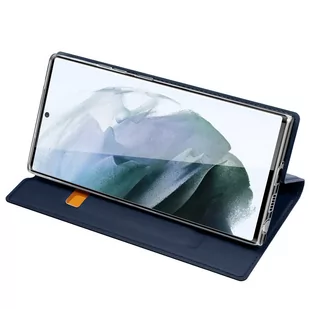 Dux Ducis Skin Pro kabura etui pokrowiec z klapką Samsung Galaxy S22 Ultra niebieski - Etui i futerały do telefonów - miniaturka - grafika 4