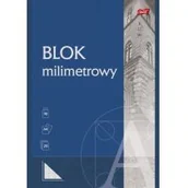 Szkolne artykuły papiernicze - Blok milimetrowy A4 20K Unipap PAKIET 10 sztuk - miniaturka - grafika 1