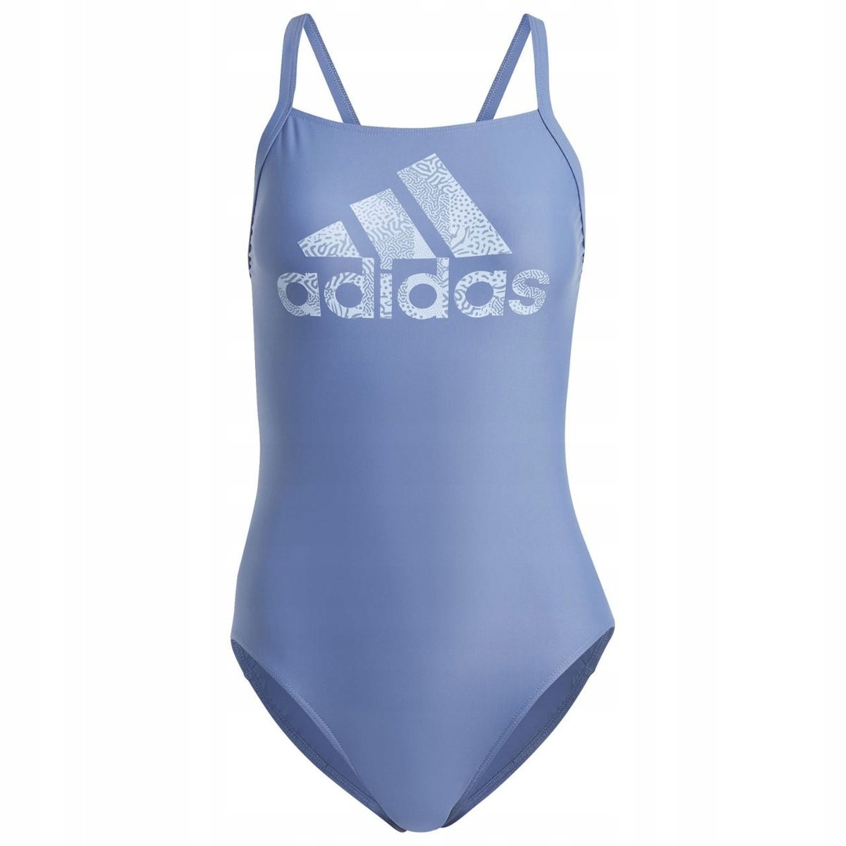 Kostium kąpielowy damski adidas Big Logo niebieski IA3192 44