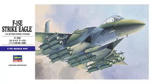 F-15E Strike Eagle 1:72 Hasegawa E10 - Modele do sklejania - miniaturka - grafika 1