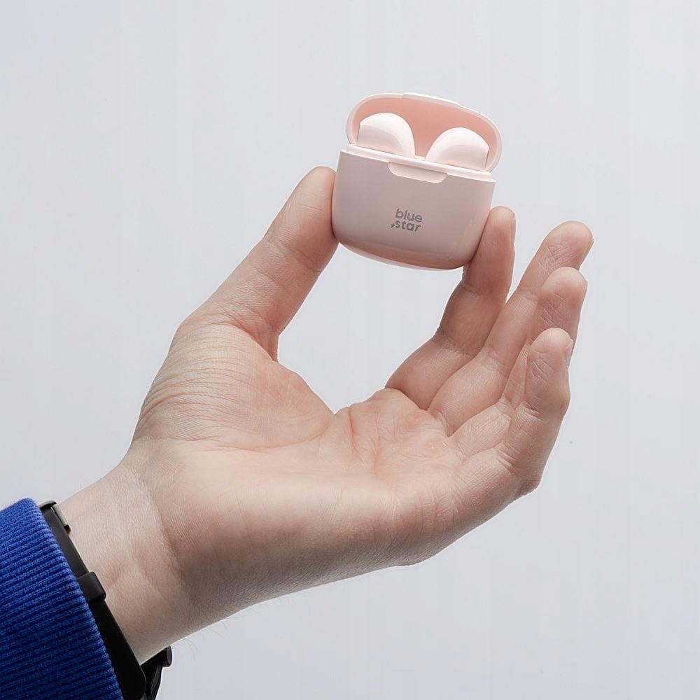 Bluestar słuchawki bezprzewodowe bluetooth TWS FI7 różowe
