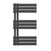 Grzejniki łazienkowe - Rebison Grzejnik łazienkowy Sophia 0850 antracyt, Szerokość - 400 mm, Kolor - Antracyt - miniaturka - grafika 1